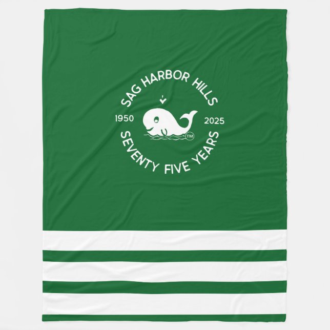 SAG HARBOR HILLS 75. FLEECE BLANKET (Vorderseite)