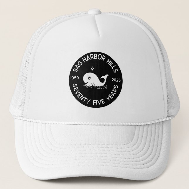 SAG HARBOR HILLS 75 TH TRUCKER CAP TRUCKERKAPPE (Vorderseite)