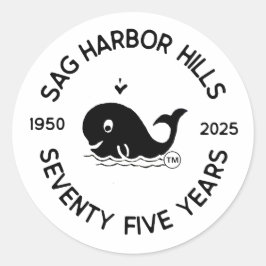 SAG HARBOR HILLS 75E STICKER