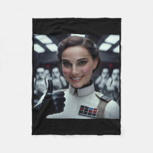 Sag Ja Zu Dem Imperium Aufkleber Fleecedecke