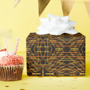 Sag Käse Und Makkaroni Cheesy Orange Auf Schwarzer Geschenkpapier