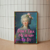 Sag mir nicht, was ich mit Marie Antoinette Wall A