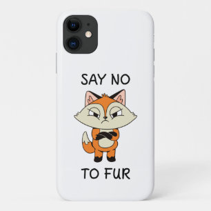 Sag nein zu Fur - Sad Fox Case-Mate iPhone Hülle