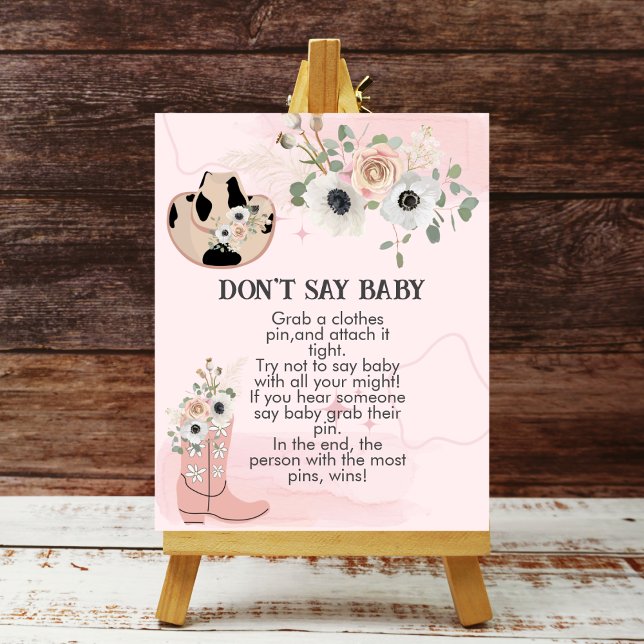 Sag nicht, Western Cowgirl Rodeo Poster (Von Creator hochgeladen)