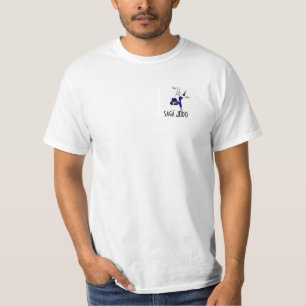 SAGA-JUDO-TEAM mit uchi Mata-Wurf T-Shirt