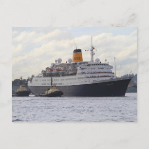 Saga-Rubin-Kreuzschiff Postkarte