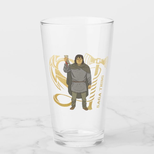 Saga Thing und Egil Glass Glas (Vorderseite)