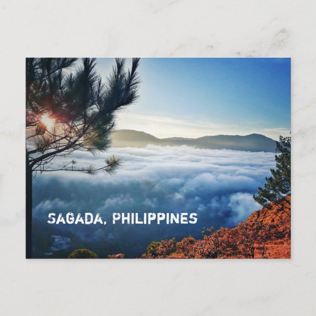 Sagada, Philippinen Postkarte (Vorderseite)