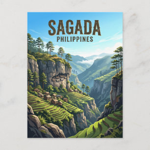 Sagada Philippinen Postkarte