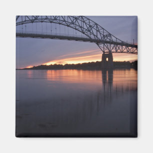 Sagamor Bridge über den Cape Cod-Kanal, 2 Magnet