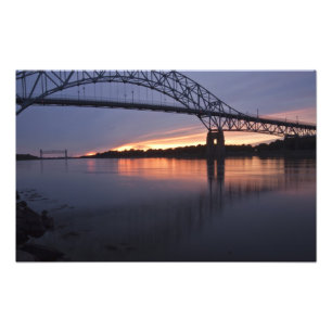Sagamor-Brücke über den Cape-Cod-Kanal, Fotodruck