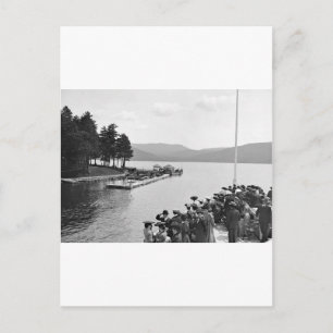 Sagamore Dock, Lake George: 1904 Postkarte
