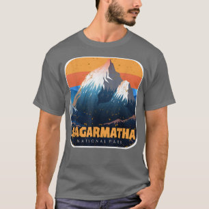 Sagarmatha Mountain Nationalpark Everest Nepal T T-Shirt