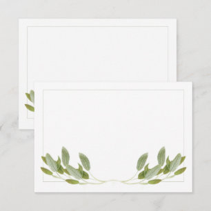 SAGE 3.5x5 Flachkarte/Horizontal Karte