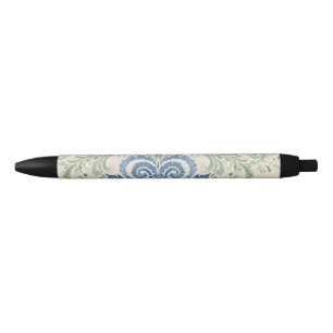 Sage and Blue Bio Leafy Paisley Wirbel Kugelschreiber