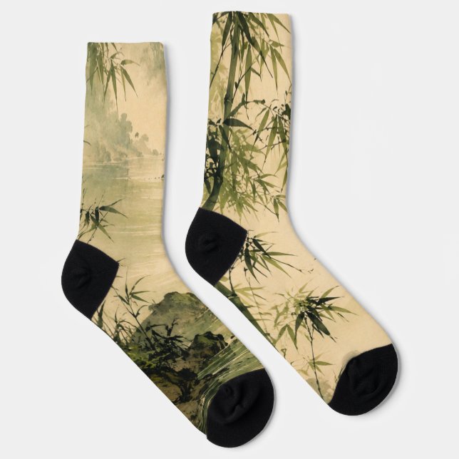 Sage Bambusnebel Socken (Rechts)
