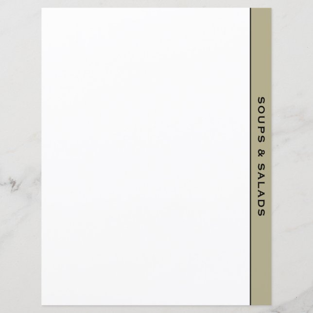Sage Black & White Rezept Division | Suppen und Sa (Vorderseite)