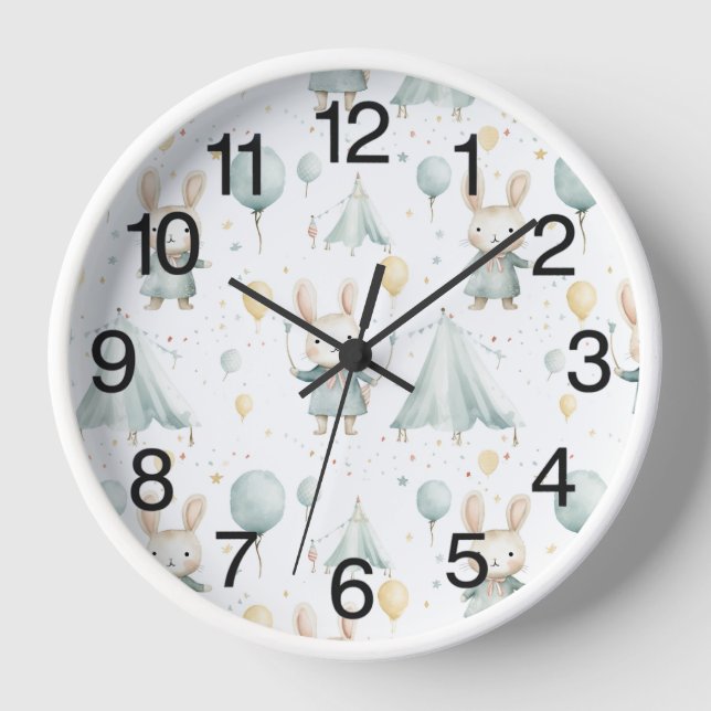 Sage Bunny Dreams Uhr (Vorderseite)