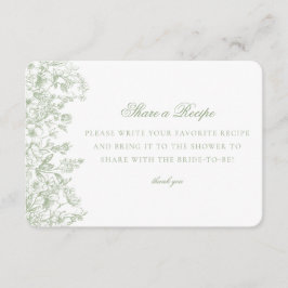 Sage Chinoiserie Blumenkohl Rodelbahn Einladung