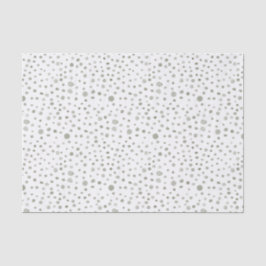 Sage Confetti Wasserfarbe Dots Papiertücher Seidenpapier