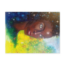 Sage des étoiles - Carte postale Saraswati