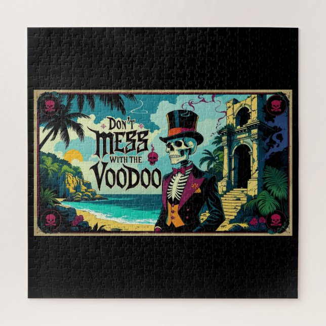 Sage dich nicht mit dem Voodoo an (Vertikal)