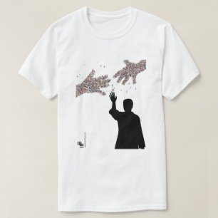 Sage Expression BHARAT JODO YATRA Gandhi T-shirt