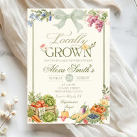 Sage Farmers Market Lokal angebaute Babyparty