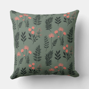 Sage Fern Throw Kissen