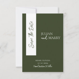 SAGE Flüstern Soiree mit Foto Save The Date