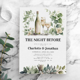 Sage & Gold Elegante Probe Einladung