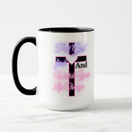 Sage Gott die erste Bibel inspiriert Glaube Tasse