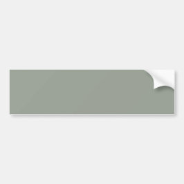 Sage Gray Bumper Sticker for Minimalist Style Autoaufkleber