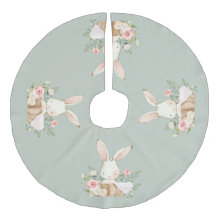 Sage Green Baby Bunny Rabbit Elegant Niedlich