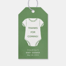 Sage Green Bodysuit Kinderdusche Gefallen Geschenk