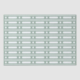 Sage Green Bone Inlay Dots Border Decoupage Paper Seidenpapier