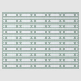 Sage Green Bone Inlay Dots Border Decoupage Paper Seidenpapier