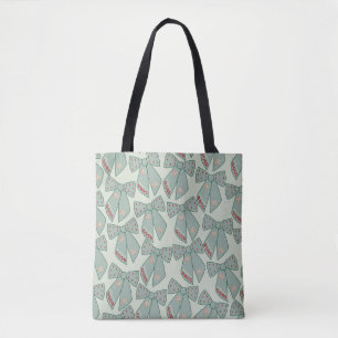 Sage Green Bows Tasche