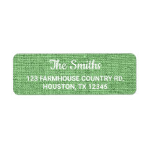 Sage Green Burlap Moderne Rustikale