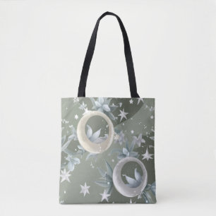 Sage Green Celestial Mond (2) Tasche
