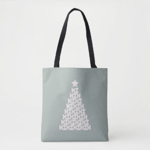Sage Green Christmas Tree Tasche