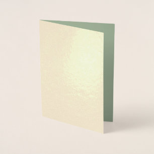 Sage Green Custom Brand Folienkarte