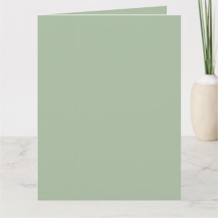 Sage Green Custom Brand Karte