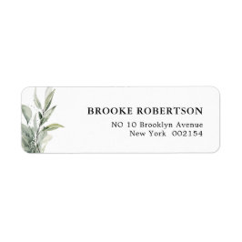 Sage Green Eucalyptus Minimalistisch Botanische Ho