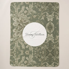 Sage Green Flora Elegantes Ambiente Sherpadecke