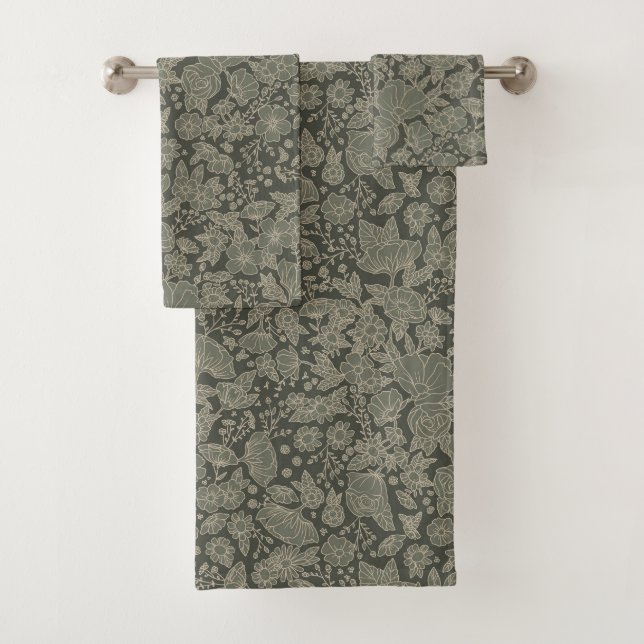 Sage Green Floral (En situation)