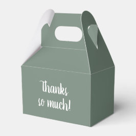 Sage Green Geschenkschachtel