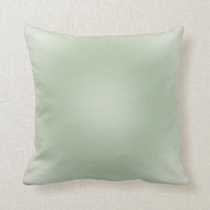 Sage Green Gradient Aura Kissen