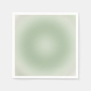 Sage Green Gradient Aura Serviette