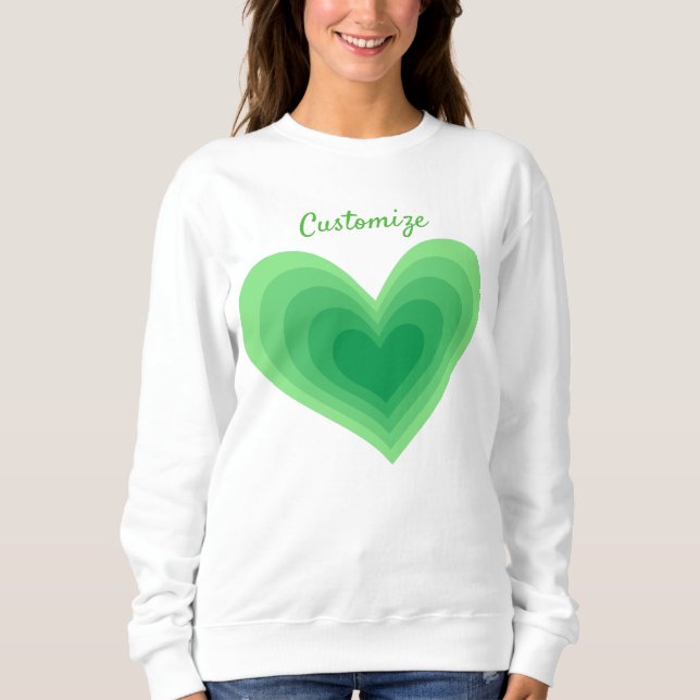 Sage Green Heart Thunder_Cove Sweatshirt (Vorderseite)